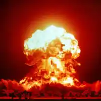 photo of a nuclear explosion